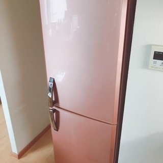 三菱ノンフロン冷凍冷蔵庫  2ドア アプリコットピンク【三菱】