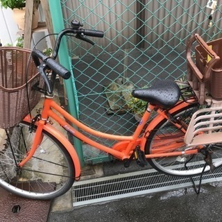 【取引決定】ママチャリ自転車26インチ