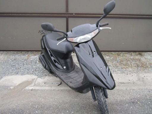 整備済み、原付スクーター　ｽｰﾊﾟｰﾃﾞｨｵ 黒　安く売ります。全国配送ＯＫ!!
