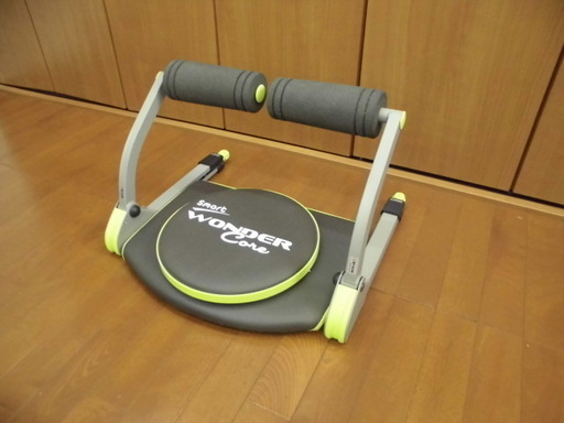 ワンダーコアスマート ワンダーコアツイスト オークローンマーケティング ライムグリーン系 シルバー系 ブラック系色 省スペースで収納が便 はぁとらいん 尼崎のフィットネス トレーニングの中古あげます 譲ります ジモティーで不用品の処分