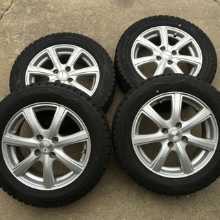 値下げ！DUNLOPスタッドレスタイヤ185/60R15 ホイールセット