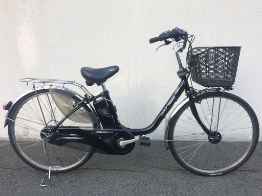パナソニック　ビビ　DX　新基準　8,9AH　子供乗せ　黒　ナチュラ　アシスタ　神戸市　電動自転車　地域限定