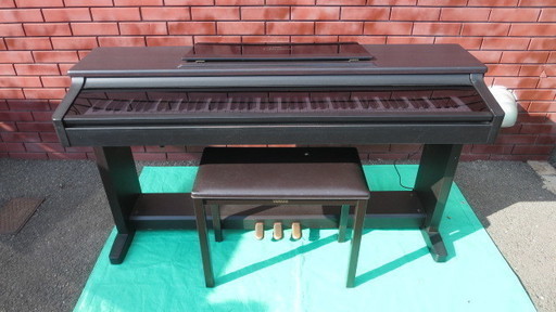 YAMAHA Clavinova CLP-123 88鍵盤 電子ピアノ 椅子付 ハンマータッチ ヤマハ クラビノーバ
