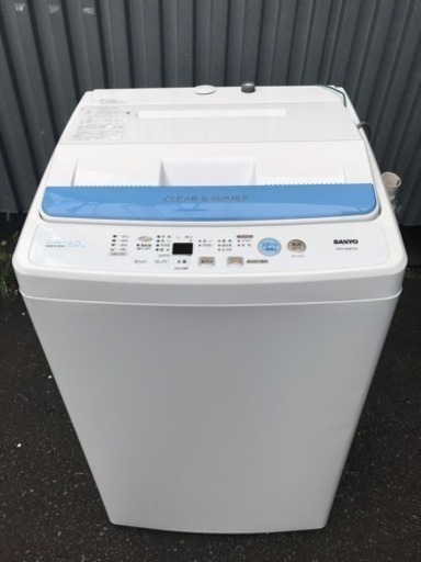 SANYO 全自動洗濯機 ASW-60BP 6.0L
