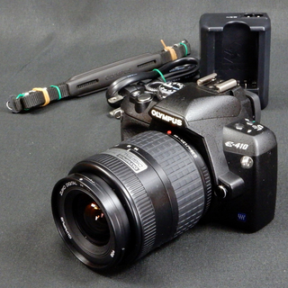 OLYMPUS デジタル一眼レフカメラ E-410 レンズキット...
