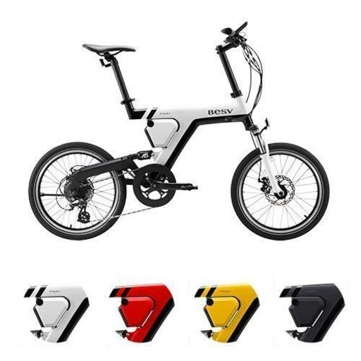 電動ミニベロ自転車　BESV　PSA1　白色　新品　格安です　定価は約税込み20万円