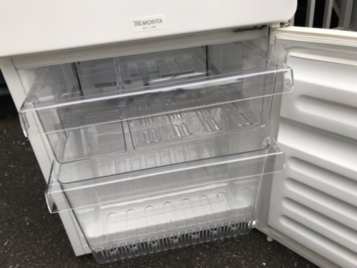 MORITA ノンフロン 冷凍冷蔵庫 MR-F110MB
