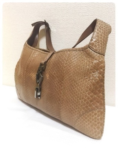 GUCCI パイソンジャッキーバッグ
