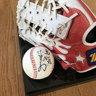 阪神 赤星選手 サイングッズ