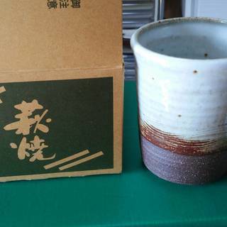 萩焼　コーヒーカップ