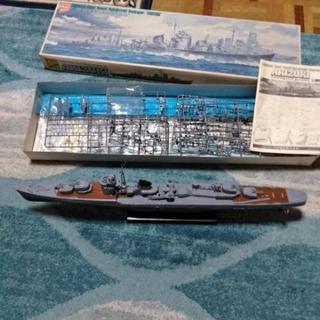 まもなく受付終了、値下げ、駆逐艦秋月200分の1模型、ニチモ製