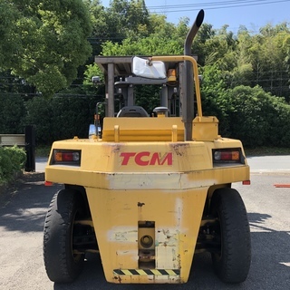 動画有 12t CF19013 TCM フォークリフト サイドシフト＆フォーク