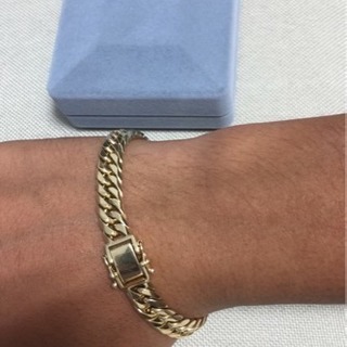 喜平k18ブレスレット6面ダブル21cm49.5グラムを売ります