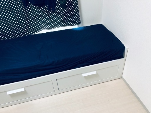 くらしを楽しむアイテム 【引き取り27日まで】IKEA ベッド ベッド