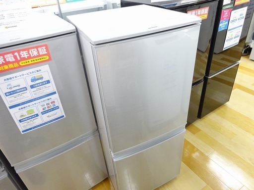 安心の1年保証付！2015年製　SHARP(シャープ)2ドア冷蔵庫です。【トレファク　岸和田】