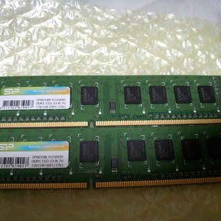 デスクトップ用メモリ DDR3 4GB (2GBx2) 2枚セッ...