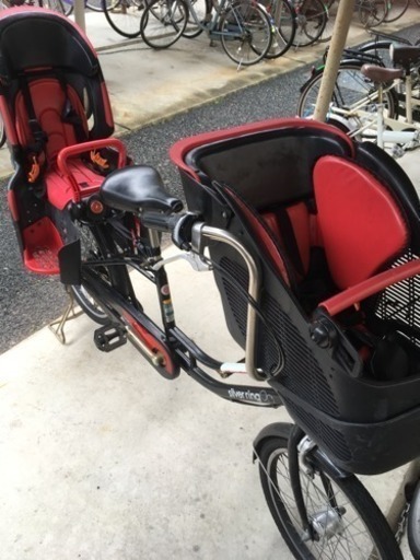 子供乗せ3人乗り自転車