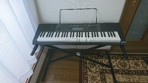 ピアノ  カシオ CTK-2200 \u0026 X型キーボードスタンド付き