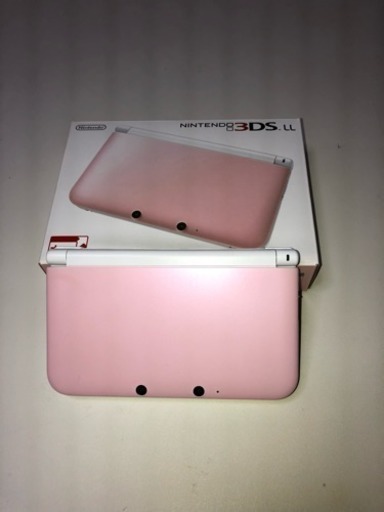 再投稿！お値下げ！任天堂  3DSLL ピンク✖️ホワイト 中古品