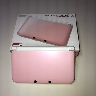 再投稿！お値下げ！任天堂  3DSLL ピンク✖️ホワイト 中古品