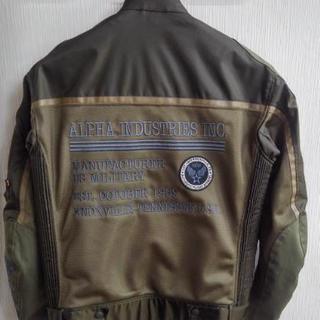 新品　ライダースジャケット　ＡＬＰＨＡ　ＩＮＤＵＳＴＲＩＥＳ（アルファインダストリーズ）　ＡＬＶＡ-1701S エアスルーライダースJAC　　2017年春夏モデル