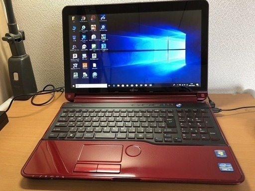 お問合せ一時ストップ致します。　オススメ！！　快速　富士通AH77/E Core i7 8GBメモリ　新品SSD480GB