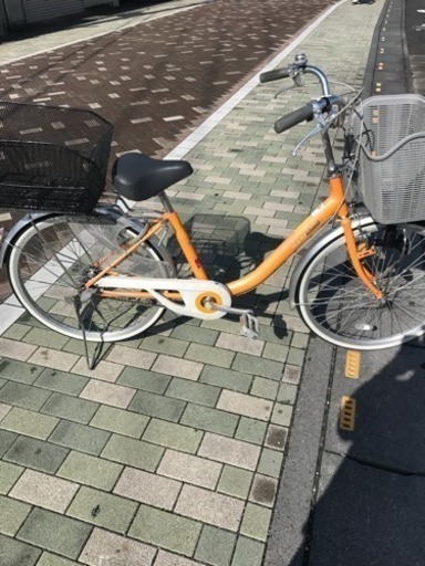 ミヤタ自転車２４インチ オ一ルアルミ 3段