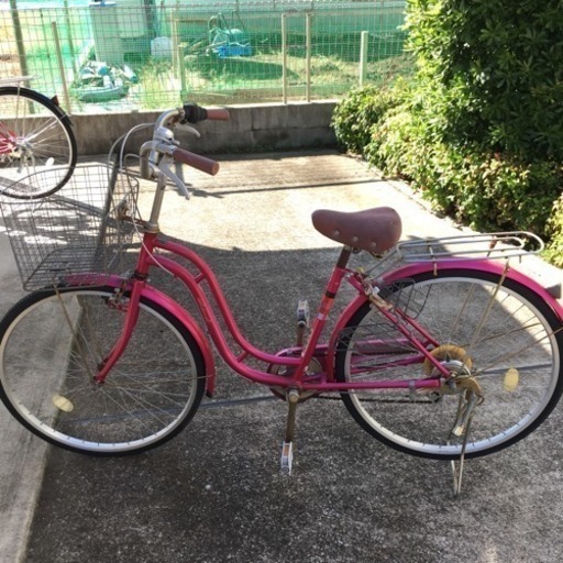 自転車 シティサイクル ママチャリ ピンク (くらりずむ) 西大宮のその他の中古あげます・譲ります|ジモティーで不用品の処分 自転車 シティサイクル ママチャリ ピンク (くらりずむ) 西大宮のその他の中古あげます・譲ります|ジモティーで不用品の処分