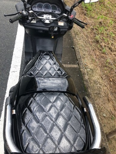 福岡●ヤマハ●マジェスティC●250ｃｃ●ブラックLEDライトカスタム●フルエアロ●社外マフラー●セル始動確認済み●書類、鍵有 YAMAHA マジェスティC 実動 福岡市南区
