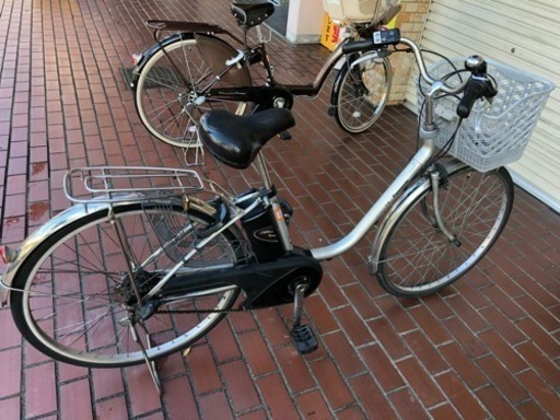Panasonic 電動自転車 8ahバッテリー 充電器付