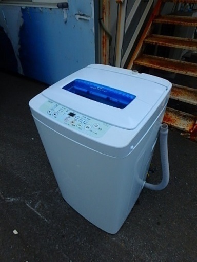 簡易清掃済み☆2015年製☆　Haier 　コンパクトタイプ洗濯機 4.2kg 　JW-K42H