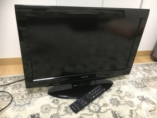 値下げしました。TOSHIBA 26V型 液晶テレビ ・外付けハードディスク