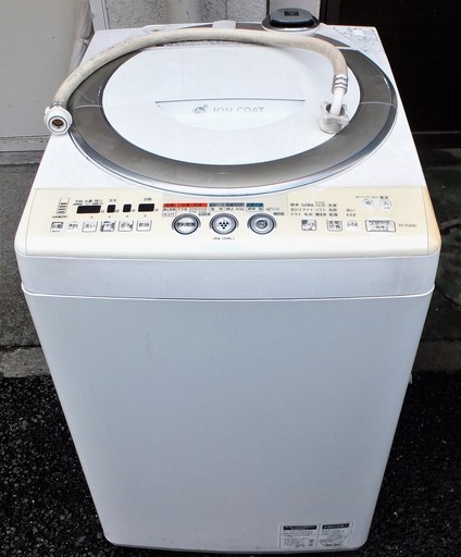 ☆\tシャープ SHARP ES-TG830 8.0kg 電気洗濯乾燥機◆高濃度プラズマクラスター7000搭載