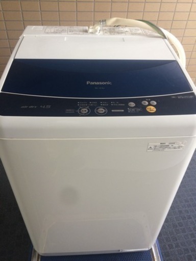 近隣配送無料☆ パナソニック(Panasonic) 全自動洗濯機4.5kg NA-F45B2☆送料込み(地域限定)☆直接引き取り歓迎☆早期受け取り希望☆