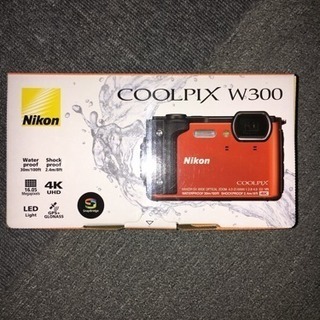 Nikon coolpiX W300 水中カメラ