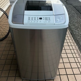 ☆モダンシルバー 洗濯機 ELSONIC☆EH-L55DD