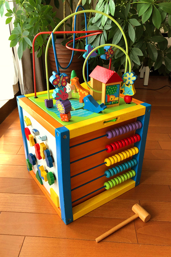 知育木のおもちゃ ルーピング Skmt 芦屋のおもちゃの中古あげます 譲ります ジモティーで不用品の処分