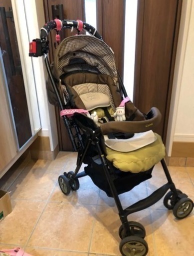 コンビ ベビーカー メチャカル1sta ベビーカーグッズ 苺すふれ 大津のベビー用品の中古あげます 譲ります ジモティーで不用品の処分