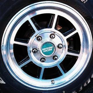 取引中ハイエース。タイヤホイール(ハヤシレーシング)16インチ 