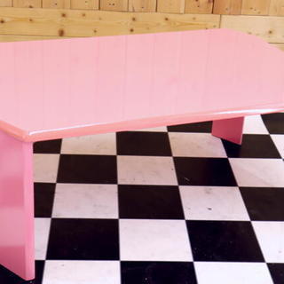人気のピンク 折りたたみテーブル ローテーブル かわいい