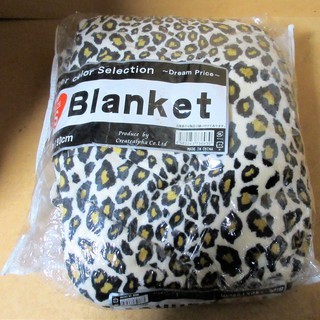 ☆I LOVE Blanket ブランケット レオパード 動物柄...