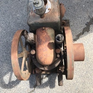 レトロ アンティーク クボタ 発動機 BHB 3馬力 4馬力
