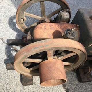 レトロ アンティーク クボタ 発動機 BHB 3馬力 4馬力