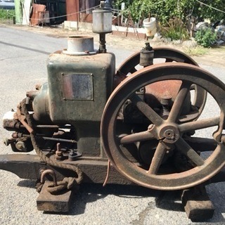 レトロ　アンティーク　クボタ　発動機　BHB 3馬力　4馬力 レトロ アンティーク クボタ 発動機 BHB 3馬力 4馬力