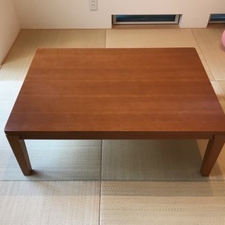 木製コタツ テーブル