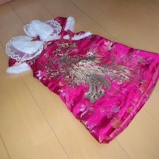 中国 パーティー用子供服 (ドレス) 90～100サイズ  