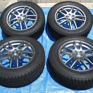 スタッドレスタイヤセット4本 225/60R-17 美品