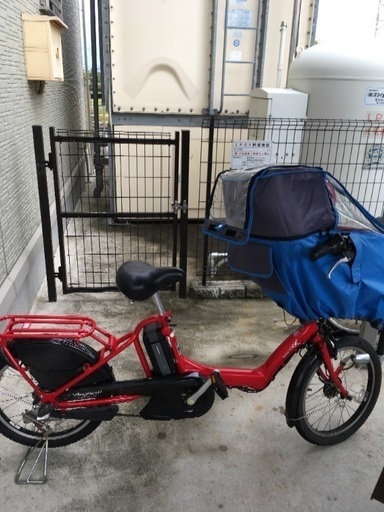10／22まで63000円 アンジェリーノ子供乗せ 電動自転車
