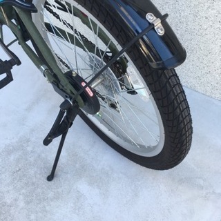 美品‼️折りたたみ自転車 jeep JE-206G カギ・ライト付き