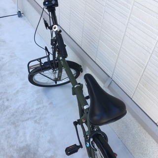 美品‼️折りたたみ自転車 jeep JE-206G カギ・ライト付き